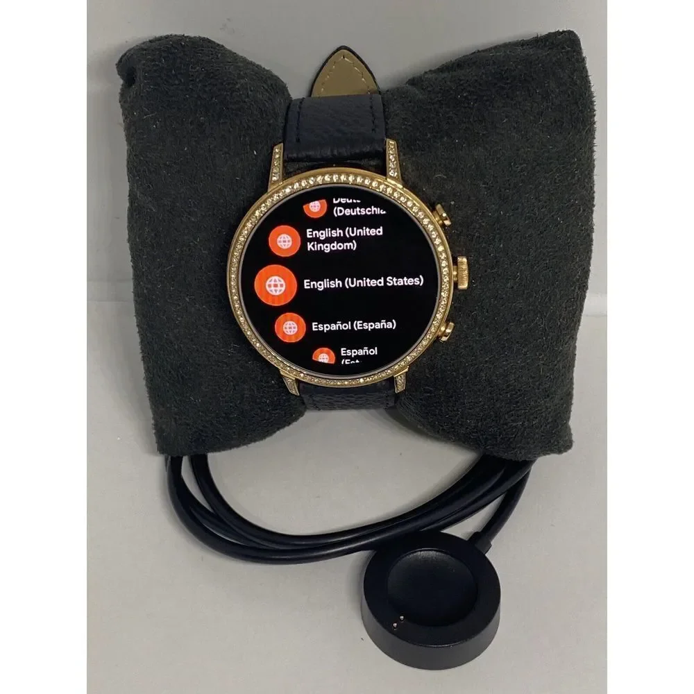 Fossil Gen 4 Authentic Digital Dial Smart Watch Custom Band FTW6011 AB525